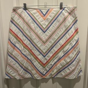 Talbots Spring/Summer Cotton A-line Skirt